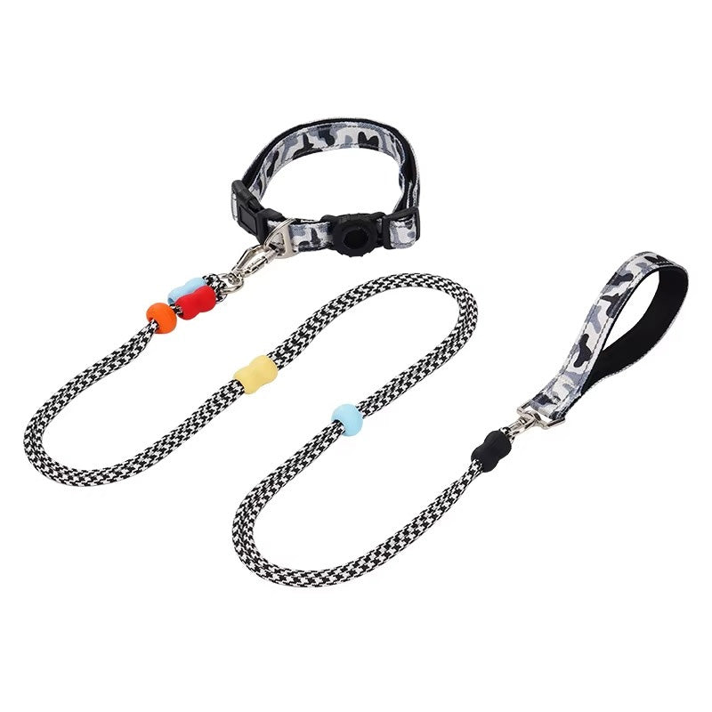 Reflektörlü Airtag Köpek Tasması Kayışı Seti 70866