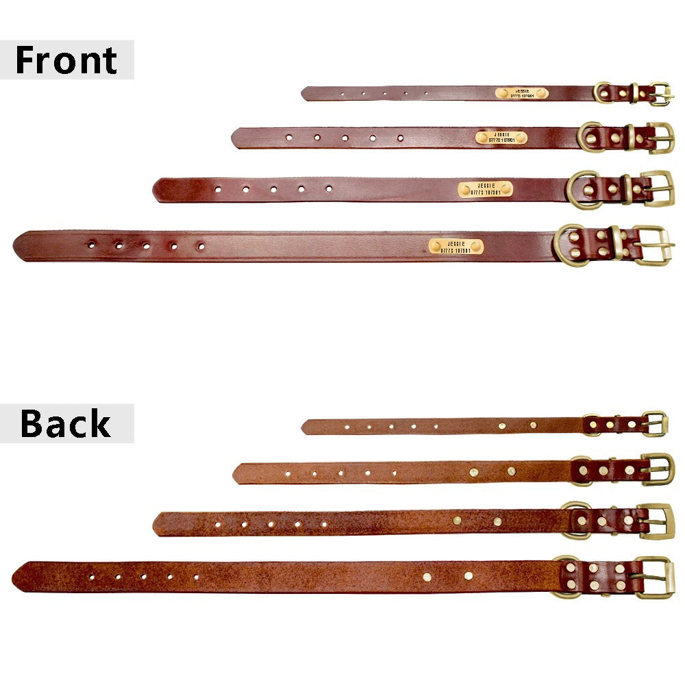 İsimli Deri Köpek tasması 93023