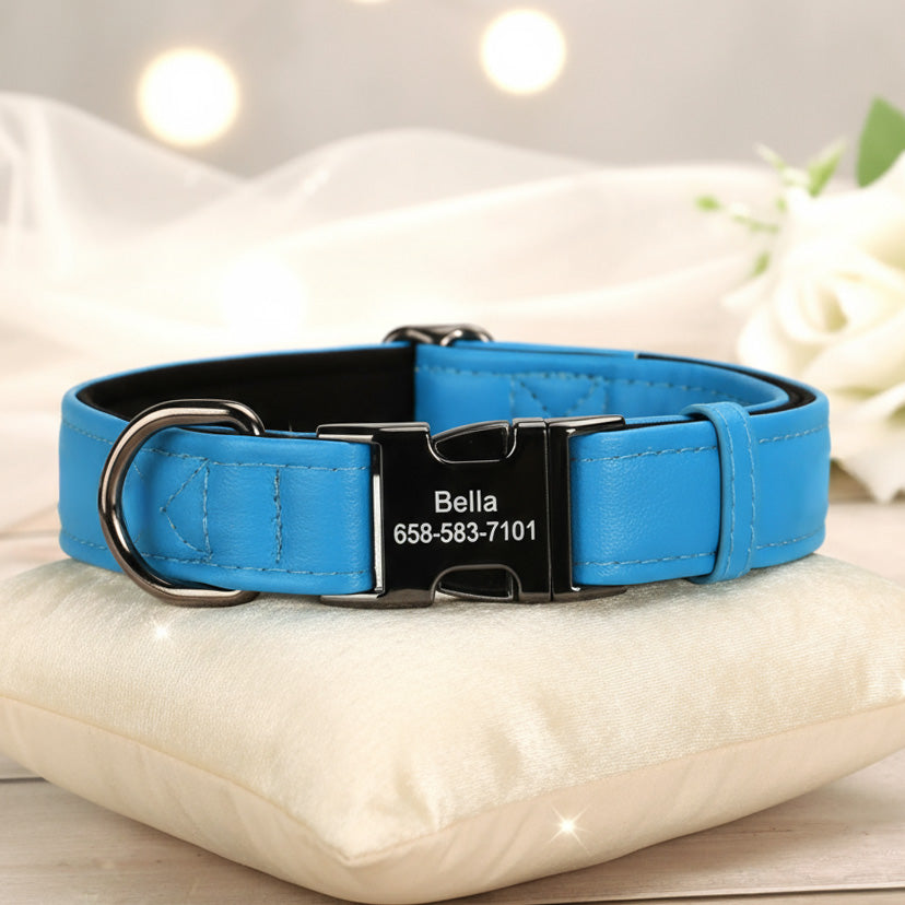 İsimli Deri Köpek Tasması 54377