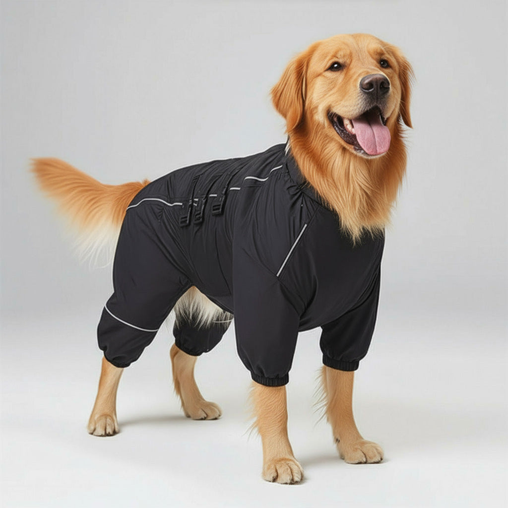 Su Geçirmez Reflektörlü Köpek Yağmurluğu 35321