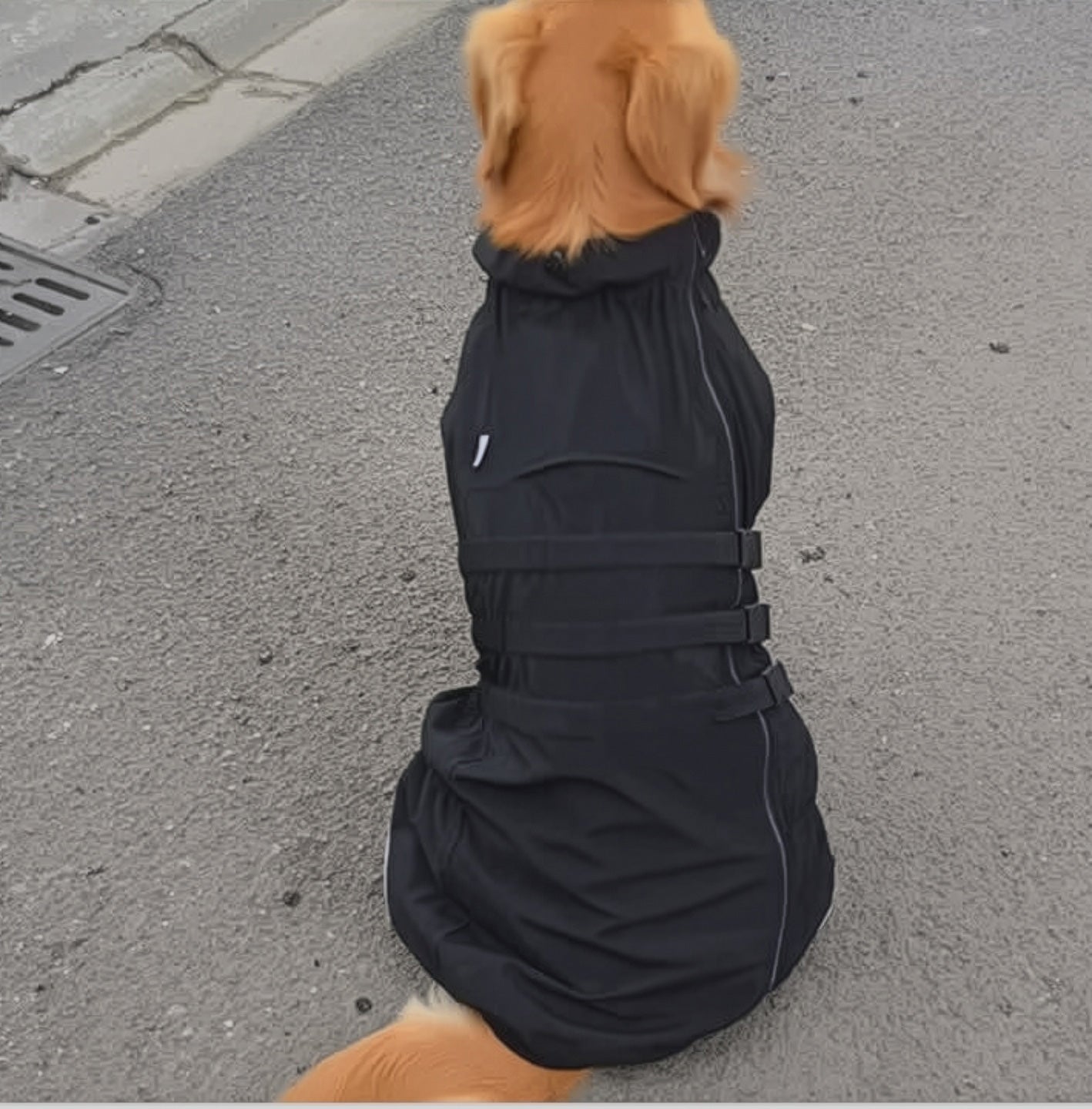 Su Geçirmez Reflektörlü Köpek Yağmurluğu 35321