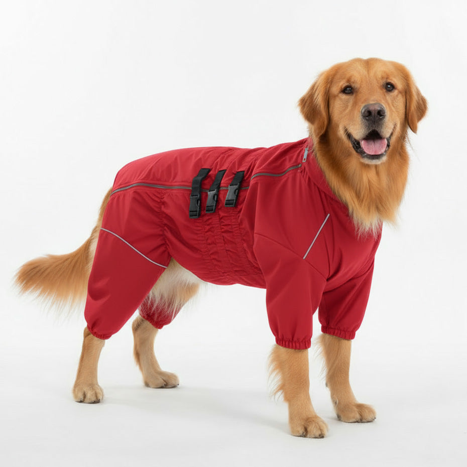 Su Geçirmez Reflektörlü Köpek Yağmurluğu 35321