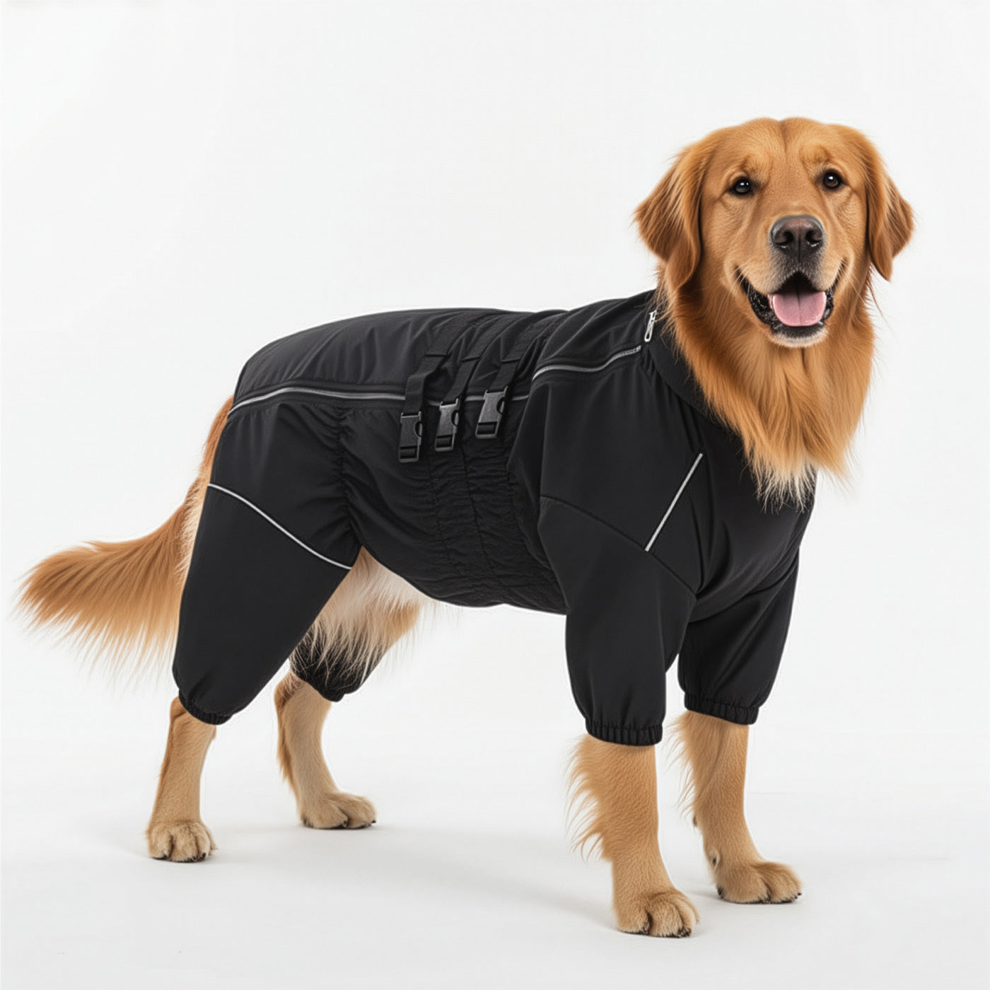 Su Geçirmez Reflektörlü Köpek Yağmurluğu 35321