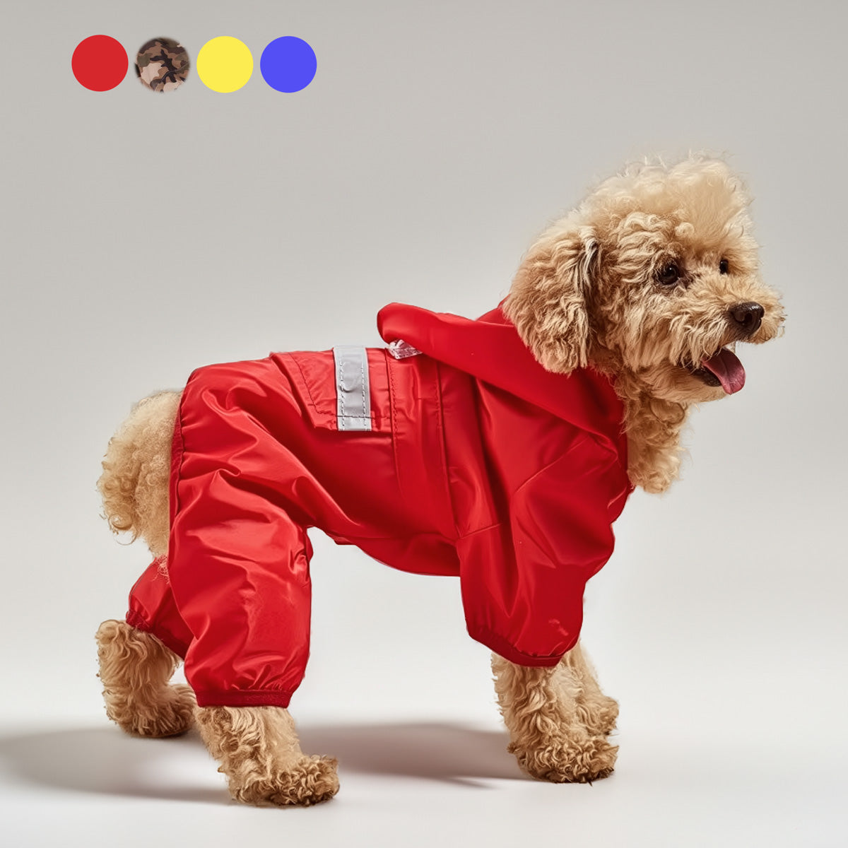 Köpek Yağmurluk Tulum Yansıtıcı 203476