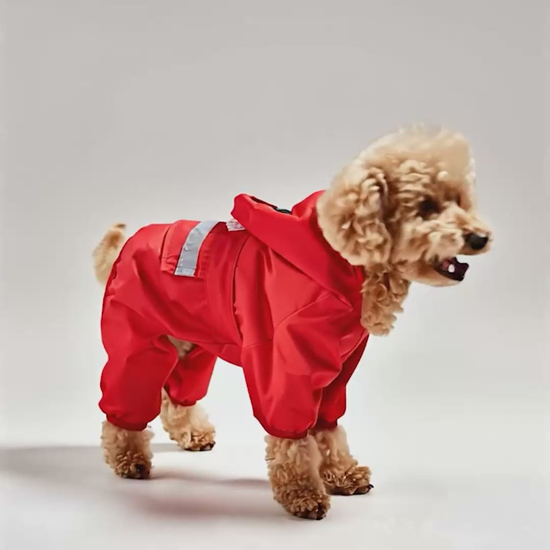Köpek Yağmurluk Tulum Yansıtıcı 203476