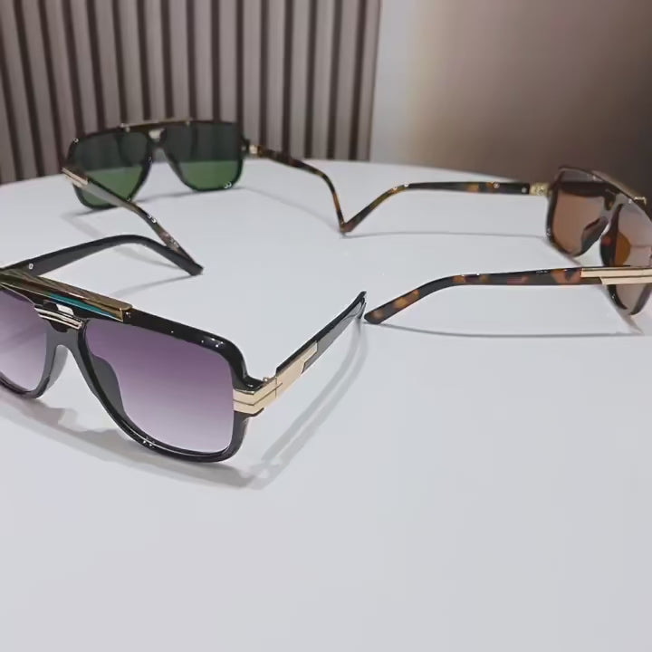 Yeni Sezon Güneş Gözlüğü - UV400 Korumalı Kare Retro 58983