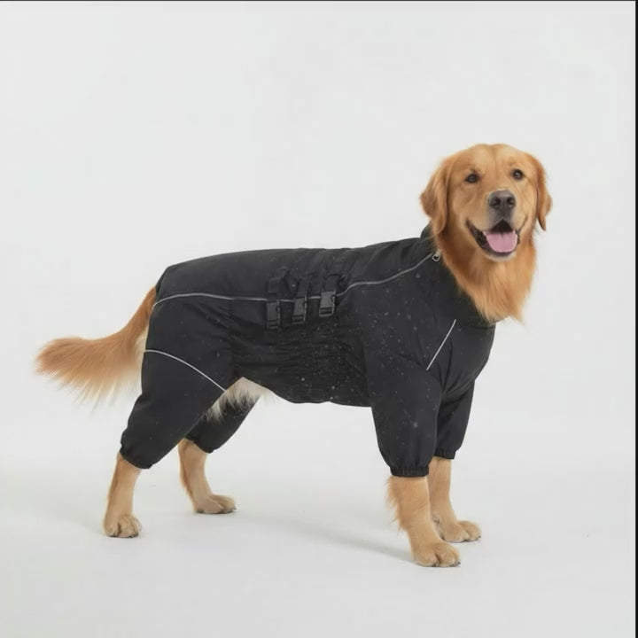 Su Geçirmez Reflektörlü Köpek Yağmurluğu 35321