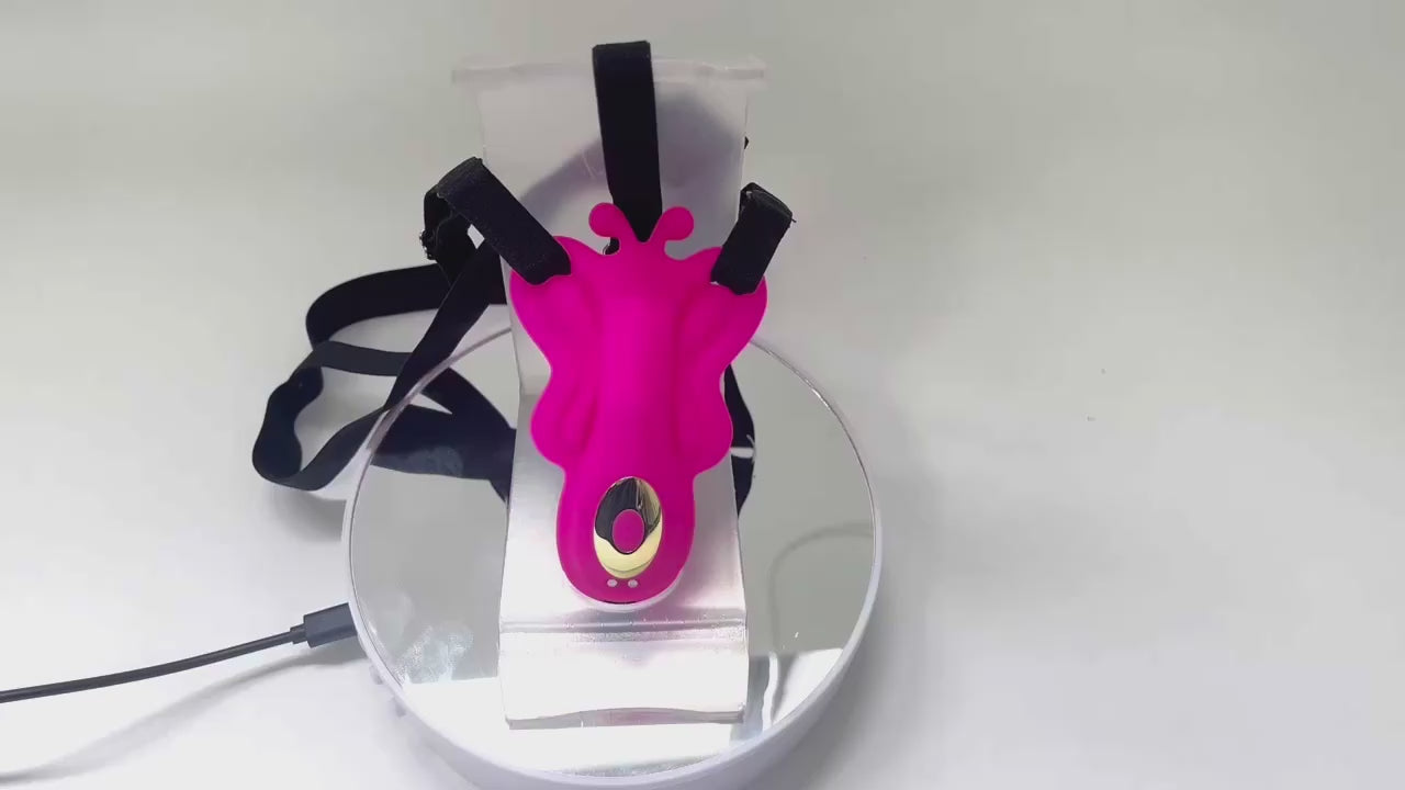 Butterfly Kelebek Vibratör Giyilebilir Klitoris Uyarıcı Gizli 9 Titreşim Mod 93438