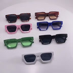 Kare Güneş Gözlüğü - Retro Vintage Stil UV400 Unisex  83839
