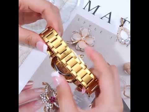 Kadın Saati Sekizgen Kasa Lüks ve Zarif 42444