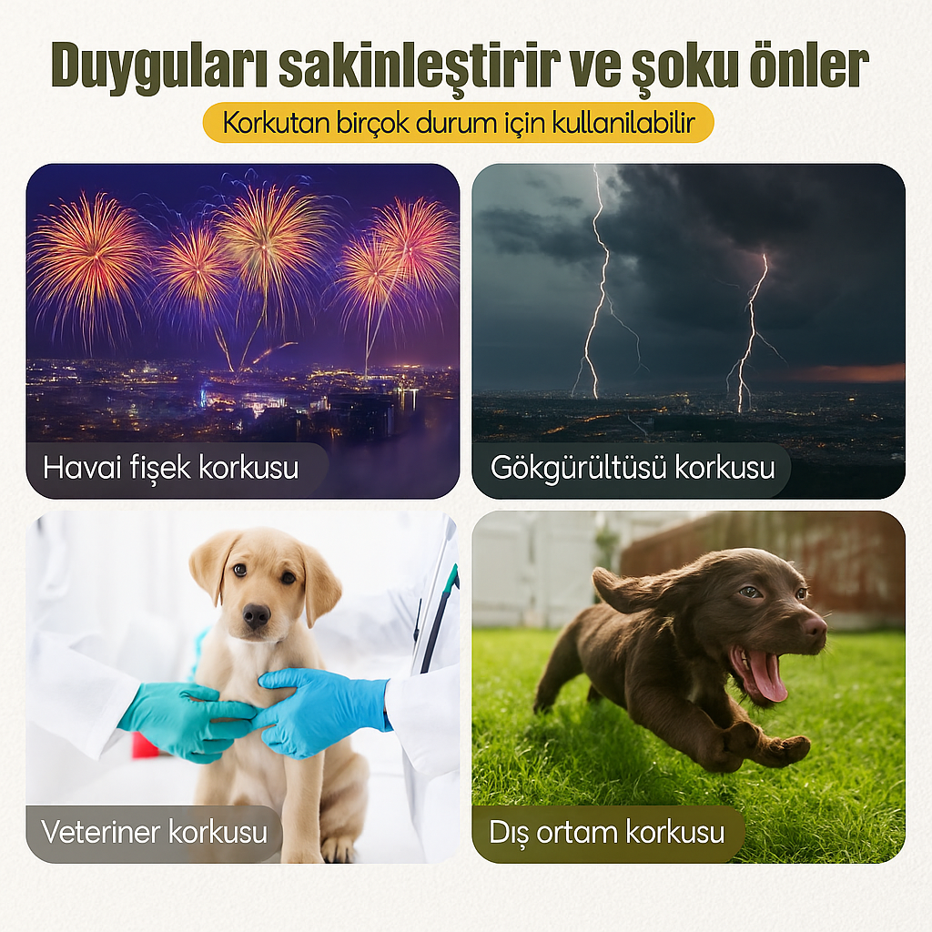 Köpek Anksiyete Gürültü Azaltıcı ve Kulak Koruyucu Rahatlatıcı Yelek 73728