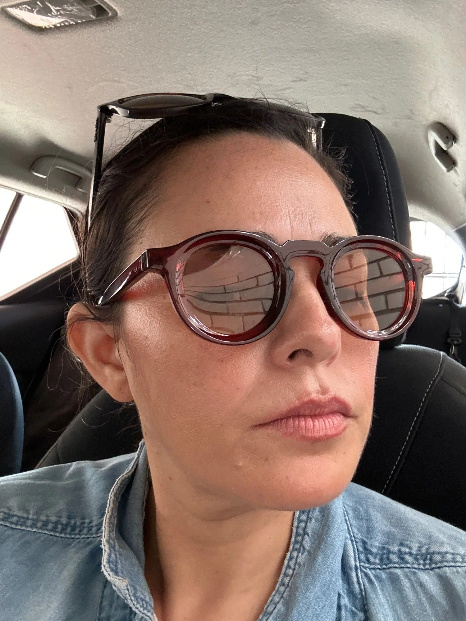 Retro Yuvarlak Güneş Gözlüğü | Unisex Tasarım UV400 Korumalı 23276