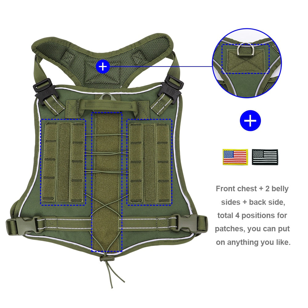 Köpek Göğüs Tasması Tactical SET 45449980