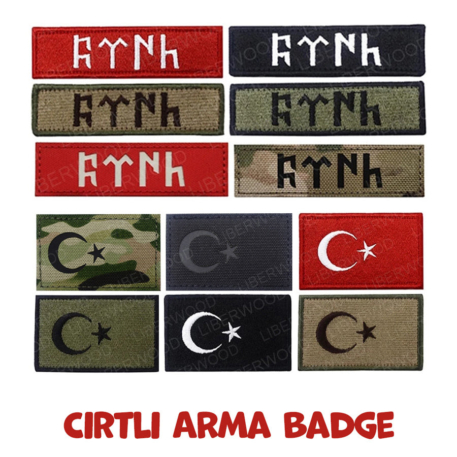 Tactical BADGE Cırtlı Arma