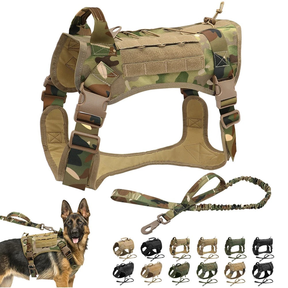 Köpek göğüs tasması kayış Set Tactical 39810022
