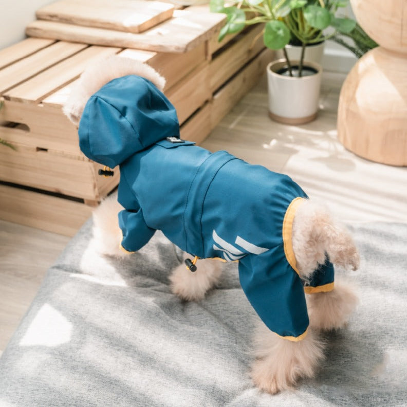 Köpek Yağmurluk Tulum