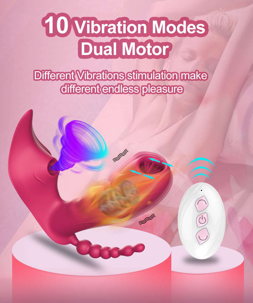 Isıtmalı Kadın Vibratörü G-Noktası Oral Dil Yalama Dildo Kumandalı 48936638
