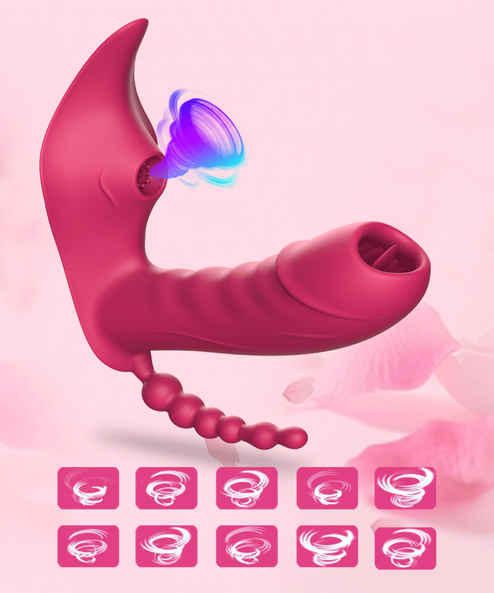 Isıtmalı Kadın Vibratörü G-Noktası Oral Dil Yalama Dildo Kumandalı 48936638