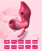 Isıtmalı Kadın Vibratörü G-Noktası Oral Dil Yalama Dildo Kumandalı 48936638