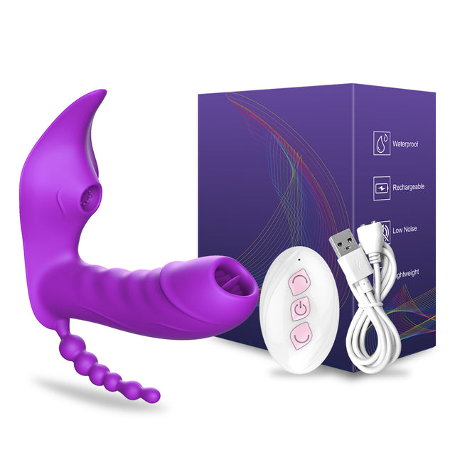 Isıtmalı Kadın Vibratörü G-Noktası Oral Dil Yalama Dildo Kumandalı 48936638