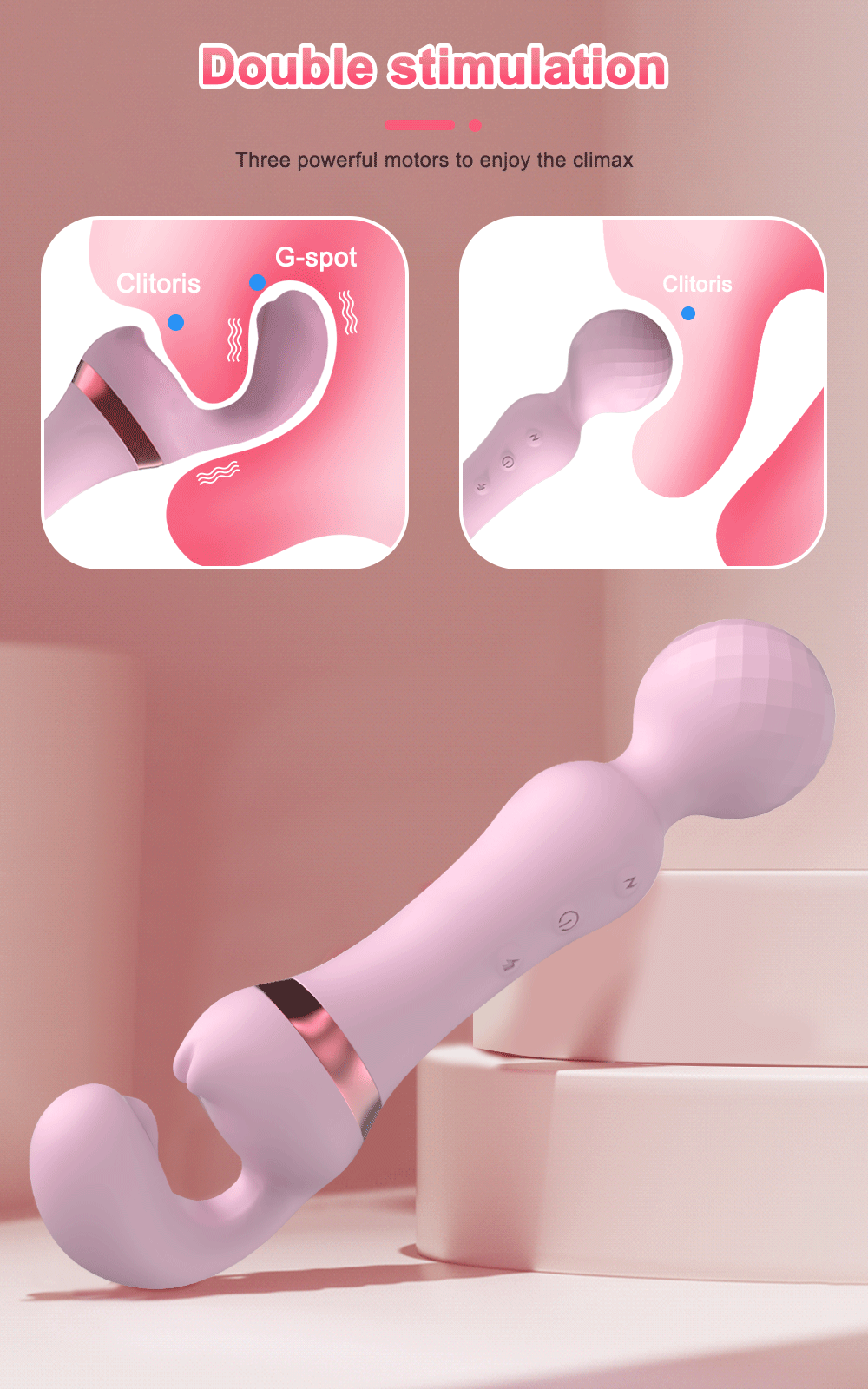 Klitoris G Noktası Uyarıcı Vibratör